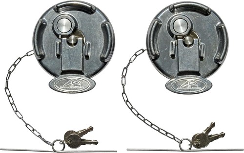 Keyed alike pair locking lever - keyed,